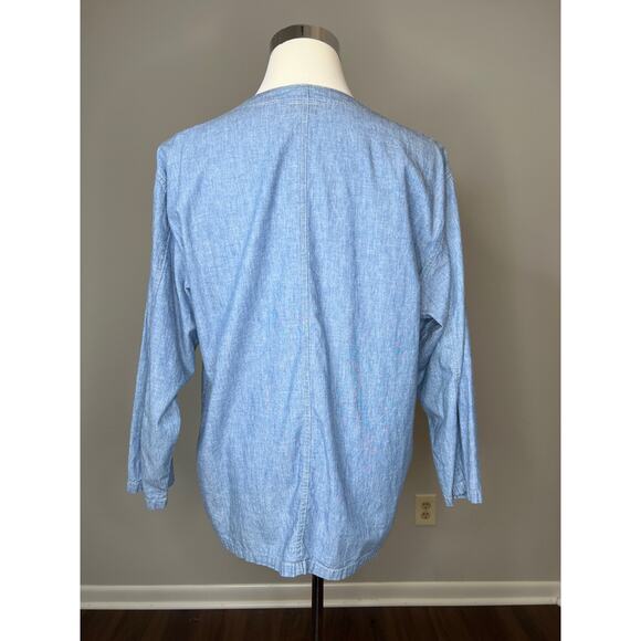 Vintage 90's Marithe Francois Girbaud Overshirt Chore Jacket Size Medium - Picture 2 of 8